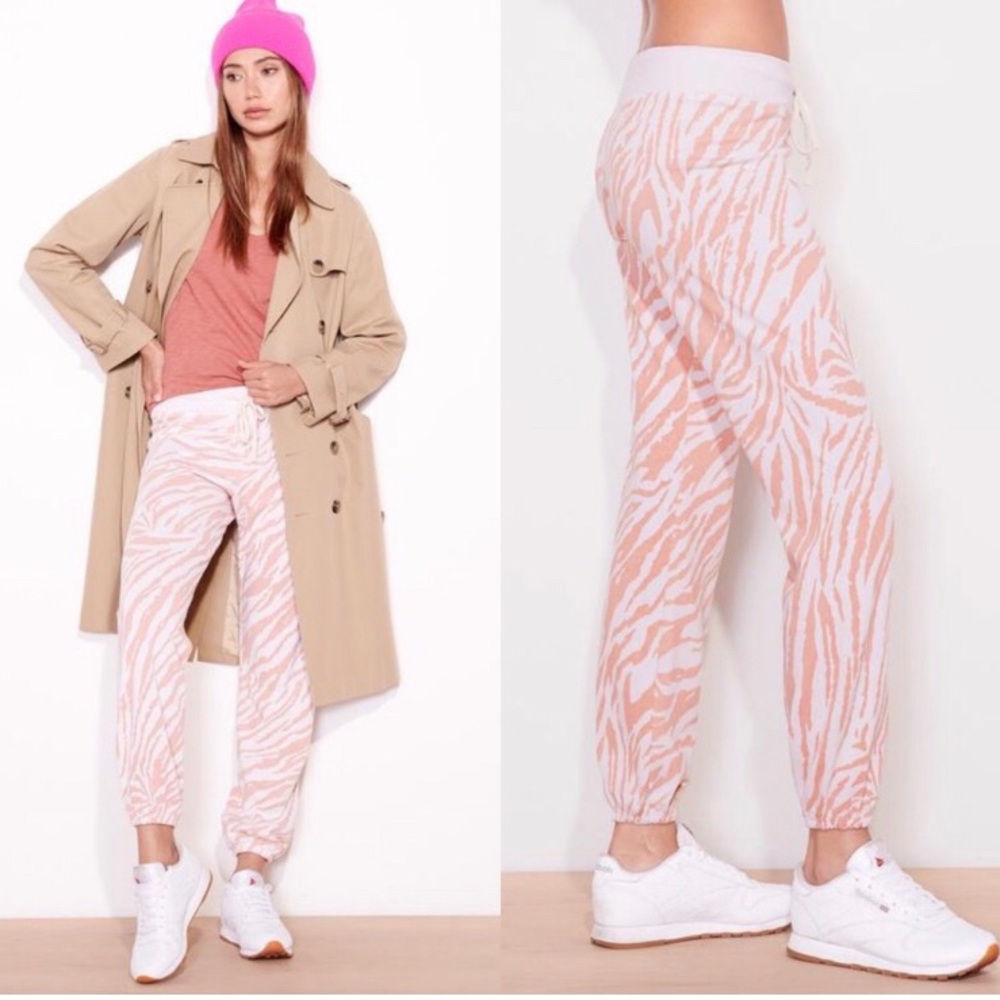 Sundry Zebra Jogger Sweatpants